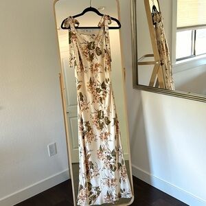 Reformation silk dress